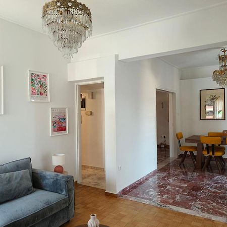 Appartement Stylish Artistic Flat With View, Three Min To Metro à Athènes Extérieur photo