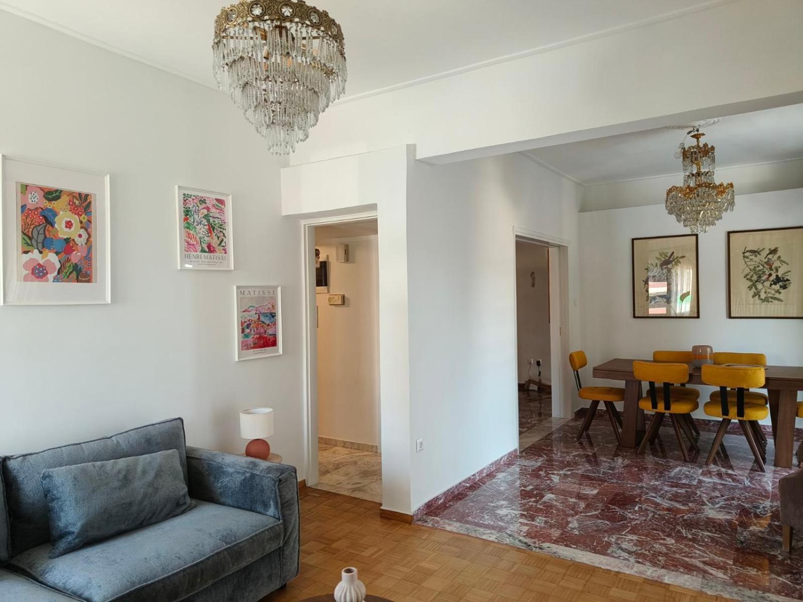 Appartement Stylish Artistic Flat With View, Three Min To Metro à Athènes Extérieur photo