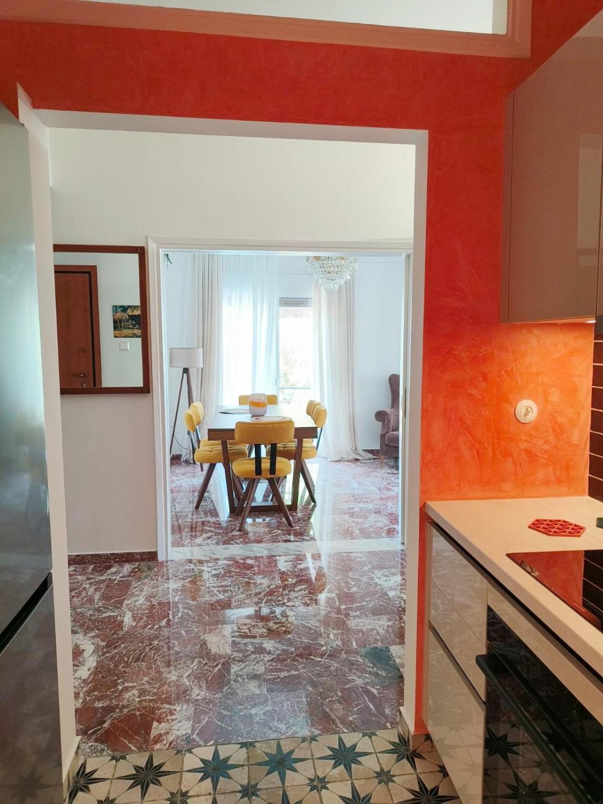 Appartement Stylish Artistic Flat With View, Three Min To Metro à Athènes Extérieur photo